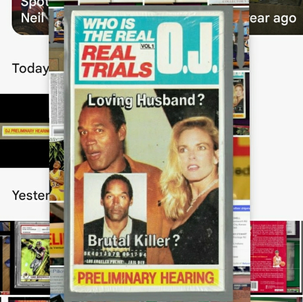 Who Is The Real OJ PRELIMINARY HEARING NWT-VHS (In Honor Of Norm Macdonald)